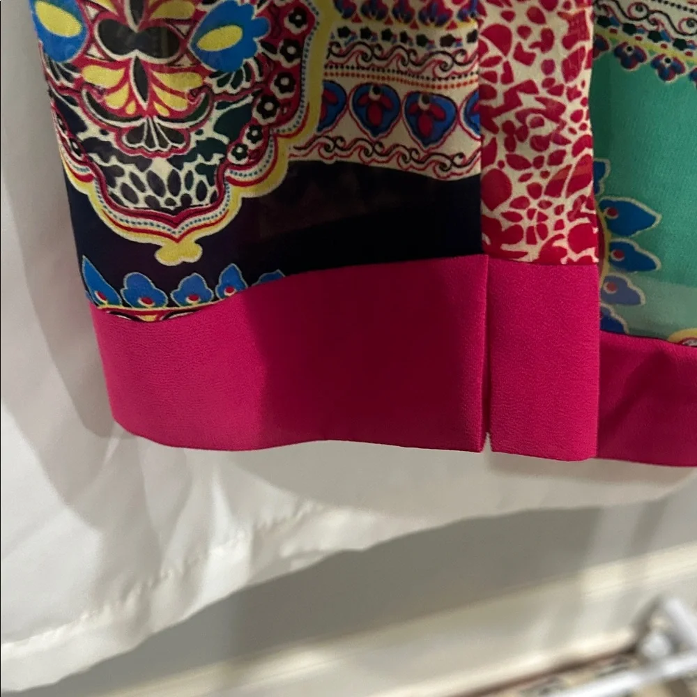 Umgee Multicolor Patchwork Tunic - Picture 4 of 8